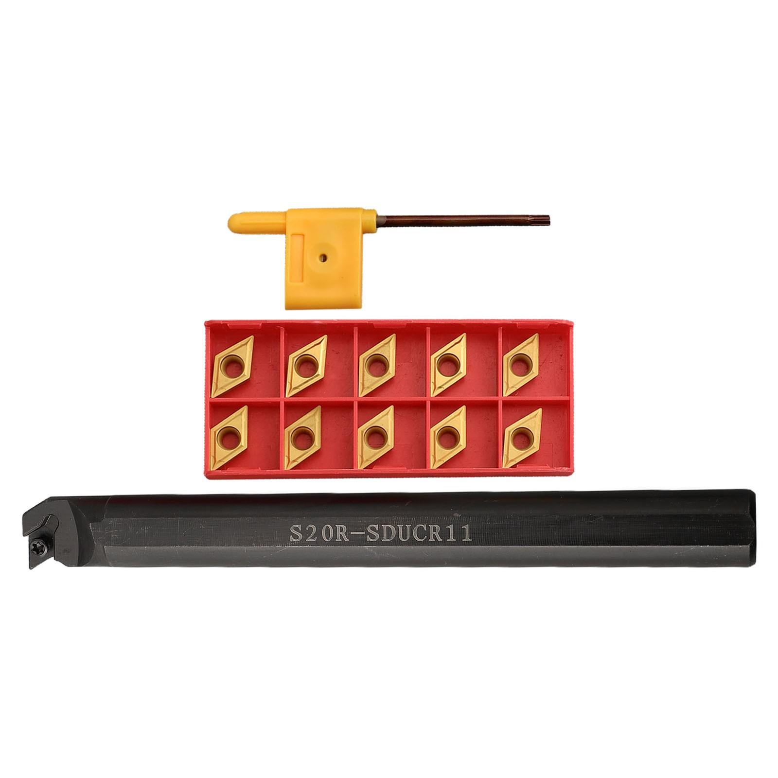 

S20R-SDUCR11 20X200мм Токарный Расточной Инструмент + Rt DCMT11T304 DCMT32.51