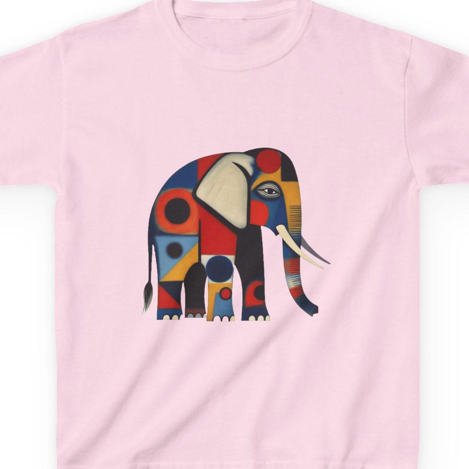 Elephant Kids T-shirt | Zoo Animal Graphic Tee 110