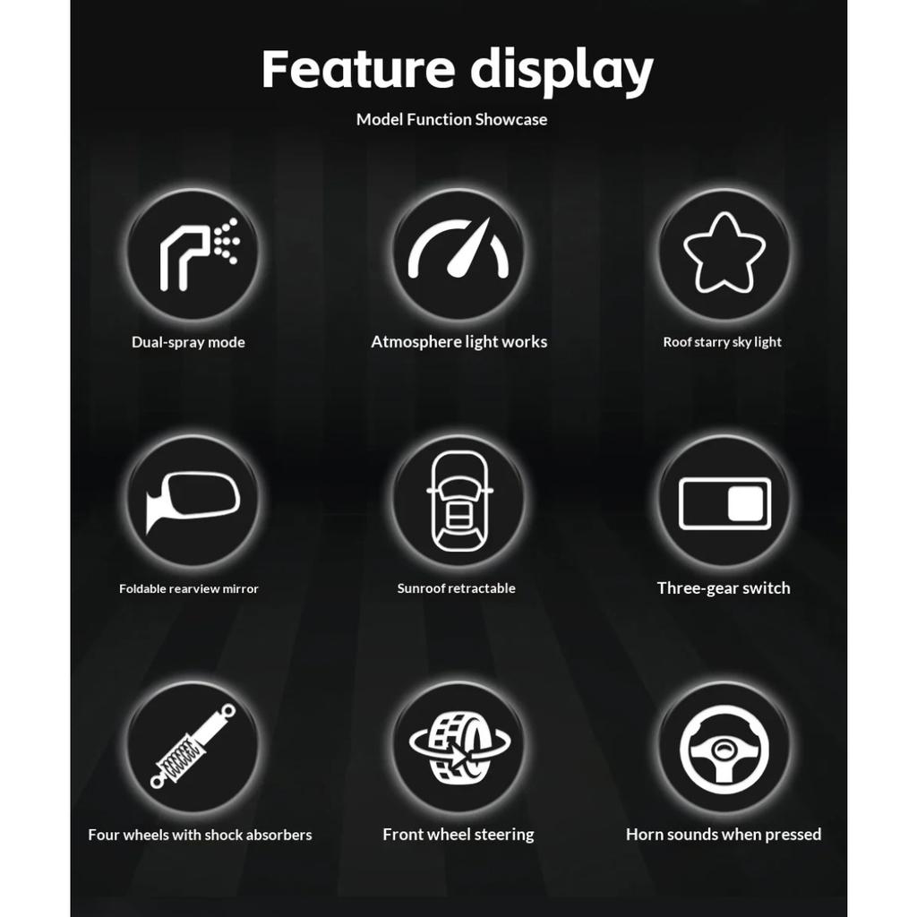 Large 1/18 Sacle Benz G800 Off Road SUV Alloy Metal Diecast Model Car Sound & Light Collectibles Ornaments Birthday Gift Friend