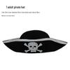 Caribbean Pirate Hat: Halloween Ghost, Captain, Pumpkin, Zorro Costume