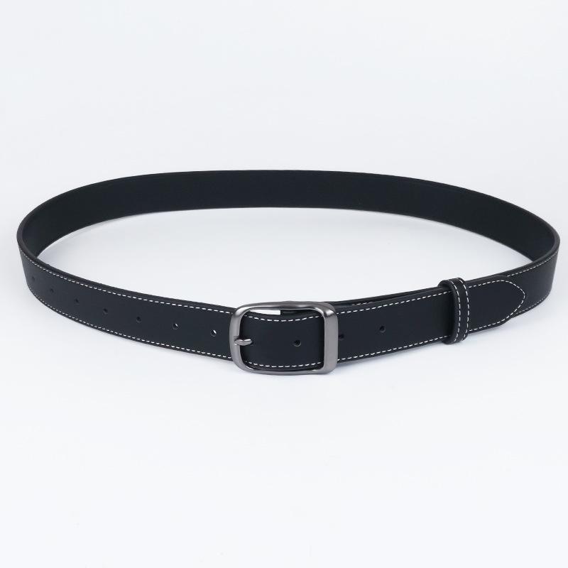 Men's and Women's Simple Pin Buckle Belt Belt Fashion Jeans Belt