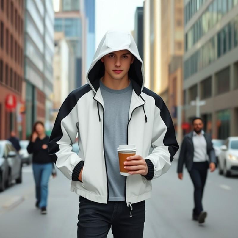 2-in-1 Waterproof Windproof Hooded Outdoor Jacket With Removable Fleece Liner Hiking Camping Winter Cycling