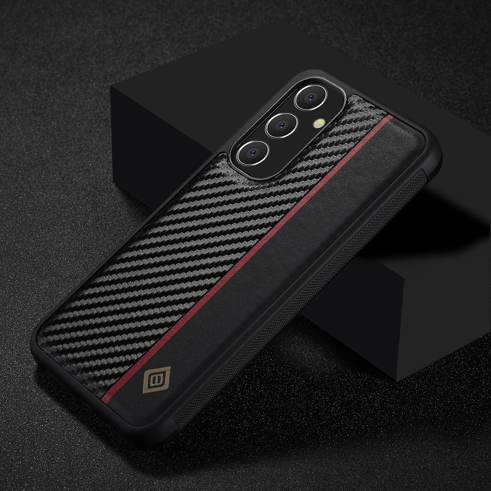 

Carbon Fibre Matte Case For Samsung Galaxy S23 S24 Ultra S22 Plus A14 A34 A54 A24 A52 A04 Shockproof Hard Business Slim Cover For Samsung A12 4G5G чёрный