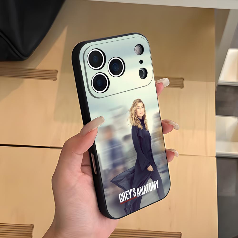 

Горячий чехол для телефона Greys Anatomy для iPhone 17 Air 16 E Pro Max 15 14 13 Mini 12 Pro 11 Max Plus Черный Мягкий iPhone 11