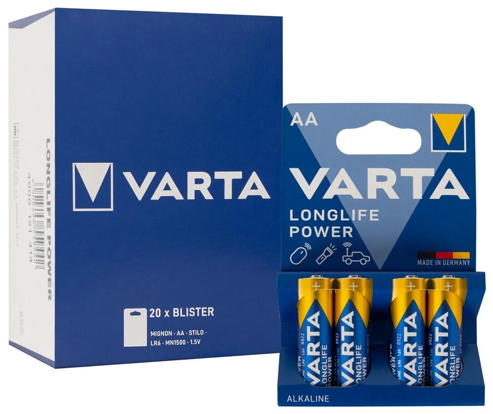 Varta - LR6 AA Batteries 20x4