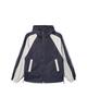 Apostrophe Comma Two-Tone Wind Hooded Zip-Up Jacket_Navy