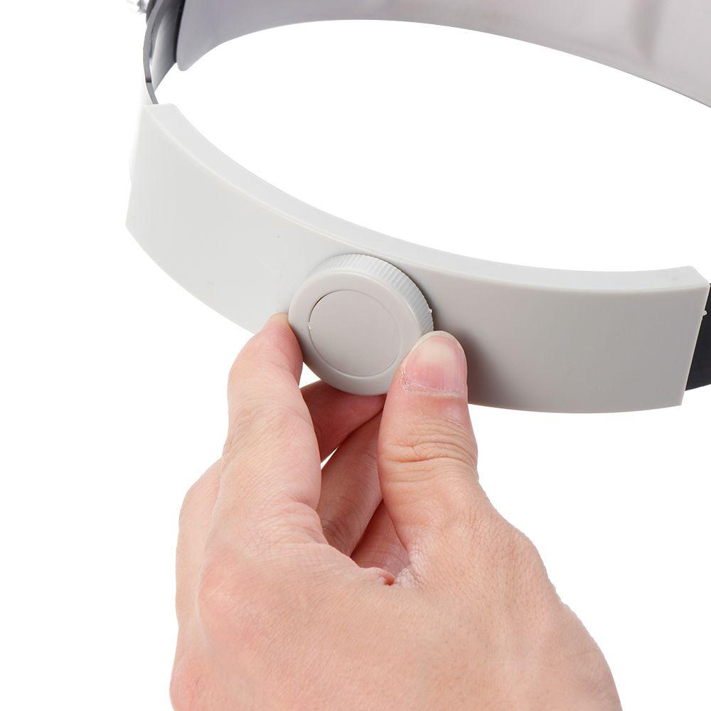 Lamp Head Headband Visor Magnifying Glasses Repair Loupe Jewelers Magnifier Jewelry Tools