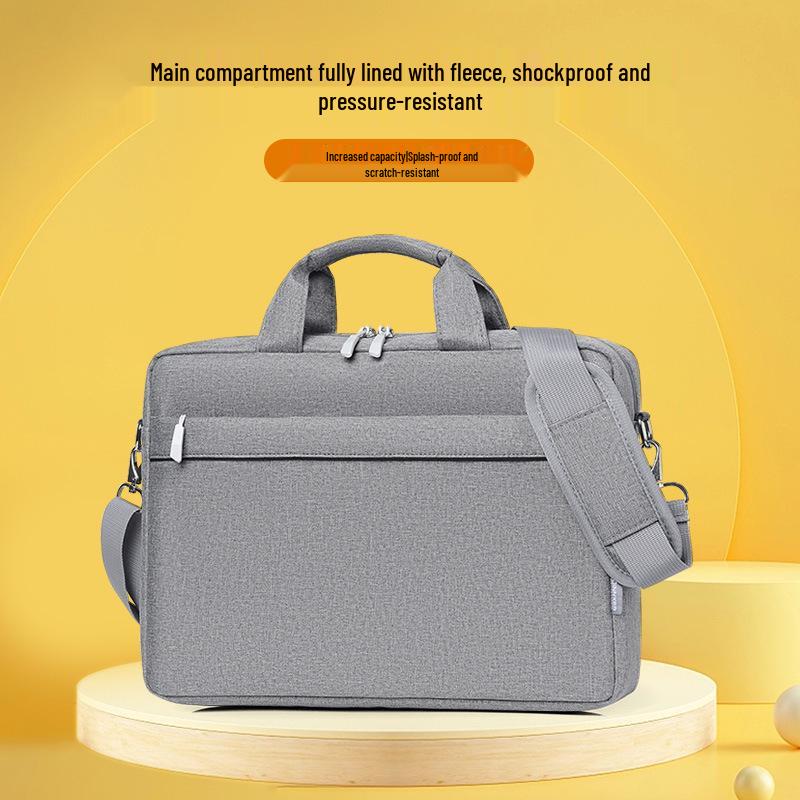 Portable 15.6-17 Inch Splash-Proof Laptop Briefcase for Men & Women