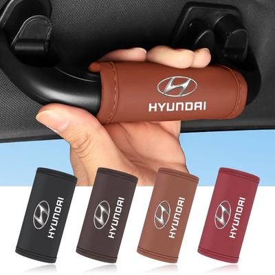 Car Leather Roof Handle Anti-Scratch Protector Mat Accessories Fors H-1 I40 I30 I20 I10 IX35 IX25 Tucson Getz Terracan Accent