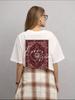 Trendy Oversized Retro Chic Short-Sleeve Top: European & American Style