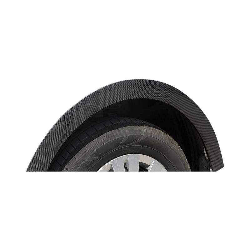 Universal Wheel Fenders Trim Protective Strips Heat Resistant PVC Wheel Eyebrow Protector For Vehicle Appearance