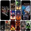 Cover Attack Levi On Titan Eren Jaeger Anime for Samsung Galaxy S25 S24 S23 Fe Ultra Plus S7 Edge A05 A06 A16 A15 A35+ Case