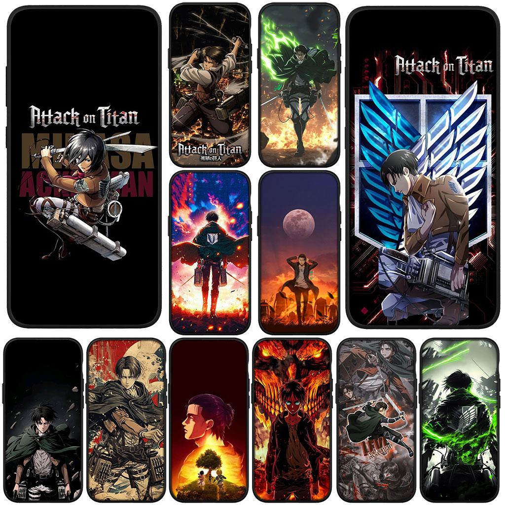 Phone Cover Attack Levi On Titan Eren Jaeger Anime for Xiaomi Poco C85 C71 C65 C61 X7 X6 X5 M6 M7 F6 F7 F8 Ultra Pro C75 Case