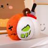 20cm Kawaii High Quality Creative Halloween Combination Pumpkin Plush Doll Ghost Bat Spider Scary Plush Toy Holiday Decoration