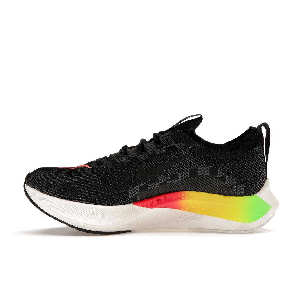 Nike Zoom Fly 4 Black Multi Men Sneakers Green-Strike Total-Orange Volt DQ4993-010