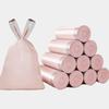 Ice Berry Extra Thick Large Pink Garbage Bags with Handles for Kitchen and Dormitory Use