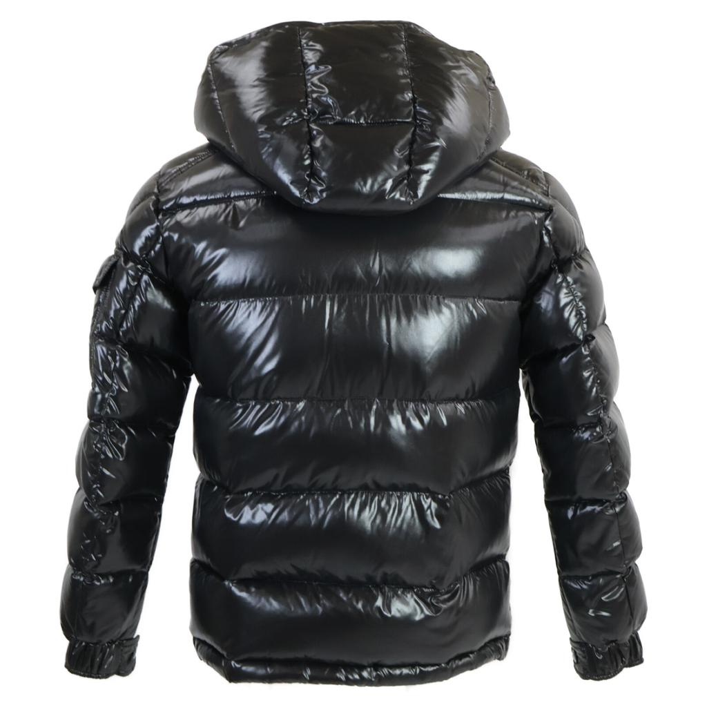 MONCLER Excellent condition MAYA hooded down jacket Jacket O blackUsed