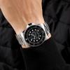 Gucci Orologio da uomo con quadrante serpente nero YA136218