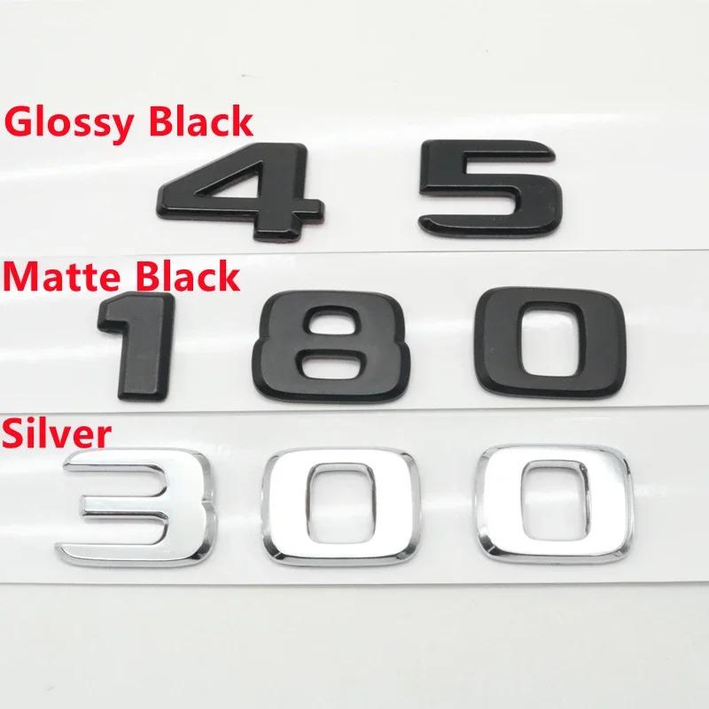 3D ABS 2017-2020 New For Mercedes-Benz CLA Class CLA35 CLA45 CLA63 CLA180 CLA200 CLA220 CLA250 Trunk Rear Letter Badge Emblem QU8