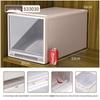 Japanese Thickened Plastic Transparent Shoe and Clothes Organizer Drawer