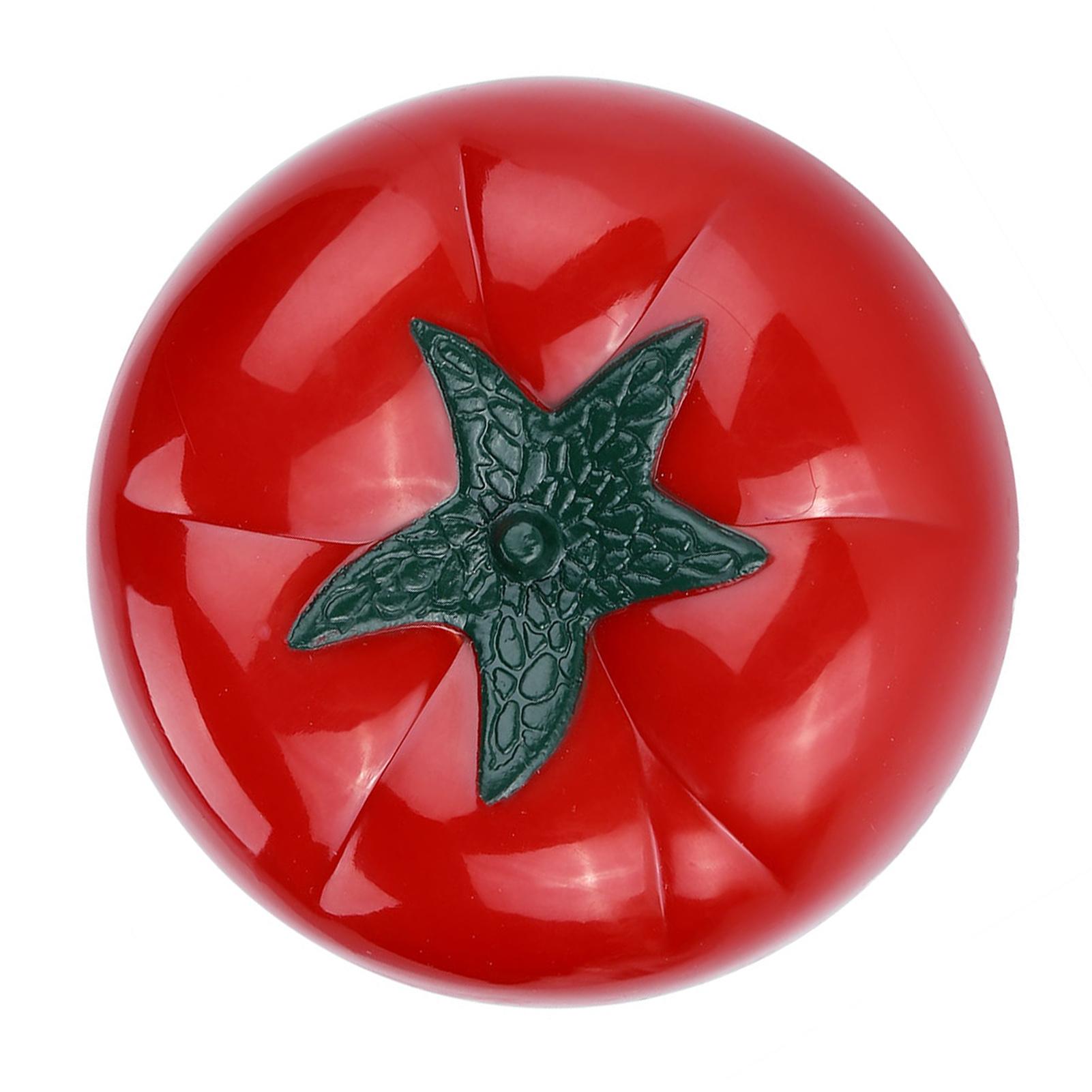Timer Meccanico a Forma di Pomodoro, Conto alla Rovescia 60 Minuti, Aiuto per Cucina e Pasticceria Type 1 red