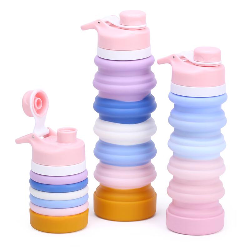 Foldable Food-Grade Anti-Drop Sports Water Bottle