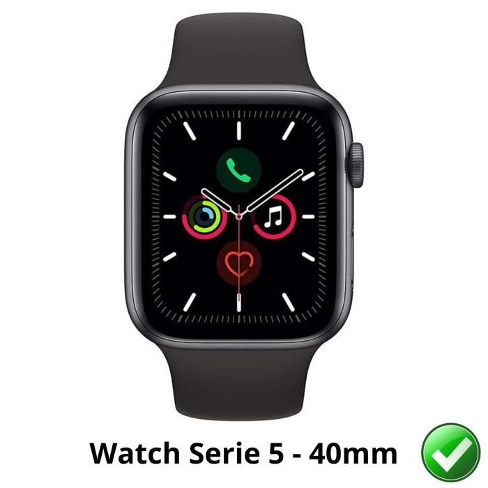 Screen Protector for Watch Series 5 - 40mm [6 Pack] Ultra Thin Resistant Protective Plastic Film Phonillico