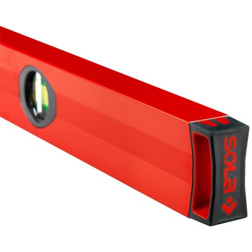 Sola BIG X3 120 120 cm Box Size Spirit Level - Red