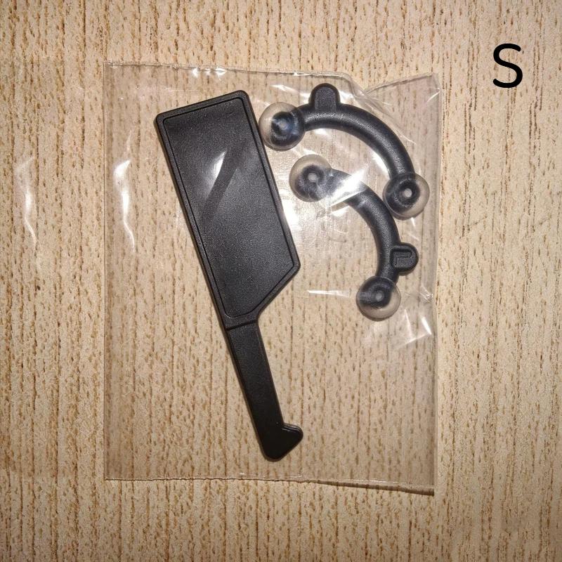 1 Set Elastic 3 Size Nasal Bridge Straightener Invisible Nose Shaper Pain Free Acrylic Nose Clip Corrector