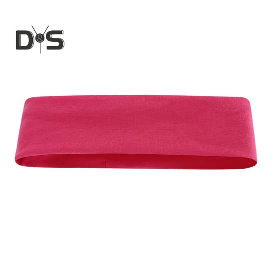 Women Men Headband High Elastic Solid Color Wide Hair Band Breathable Elastic Hair Tie Sports Yoga Fitness Headgear