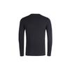 Versace Solid Color Round Neck Slim Fit Long Sleeve T-Shirt Men Tops Black AUU01007-A232741-A1008