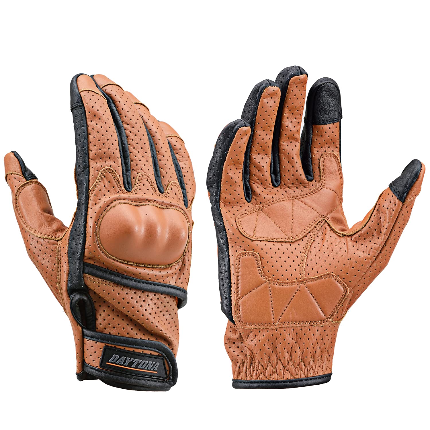 

Daytona Motorcycle Leather Hard Smartphone Cowhide Perforated Protector Size 18916 Gloves, Summer, Mesh, (Cowhide), Protector, Compatible, Leather,