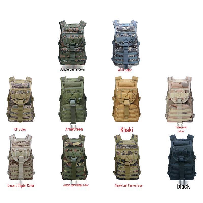 X7 Tactical Waterproof Men's Hiking Backpack - Outdoor Travel & Camping Double Shoulder Bag