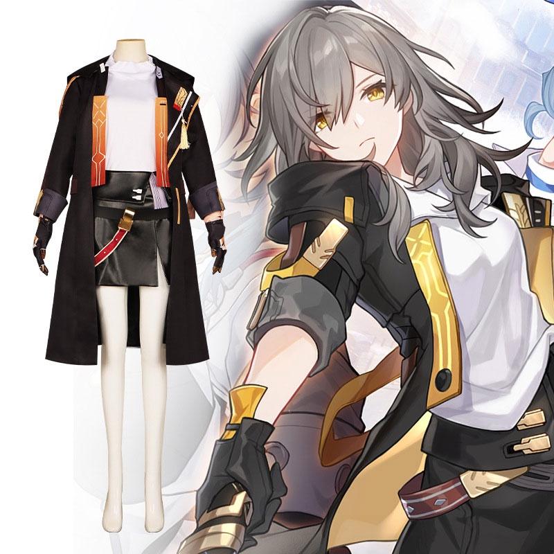 Rail Star Honkai Trailblazer Cosplay Costume Set Role Playing Party Fans Gift