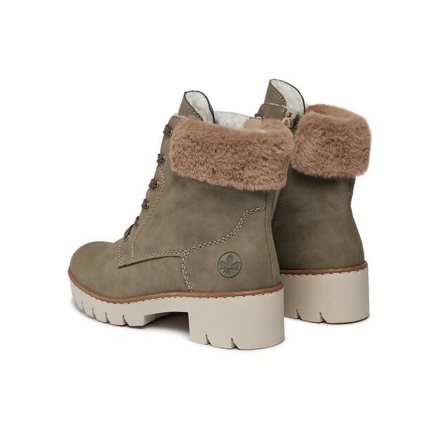 Ankle Boots Rieker X5718-52 Khaki