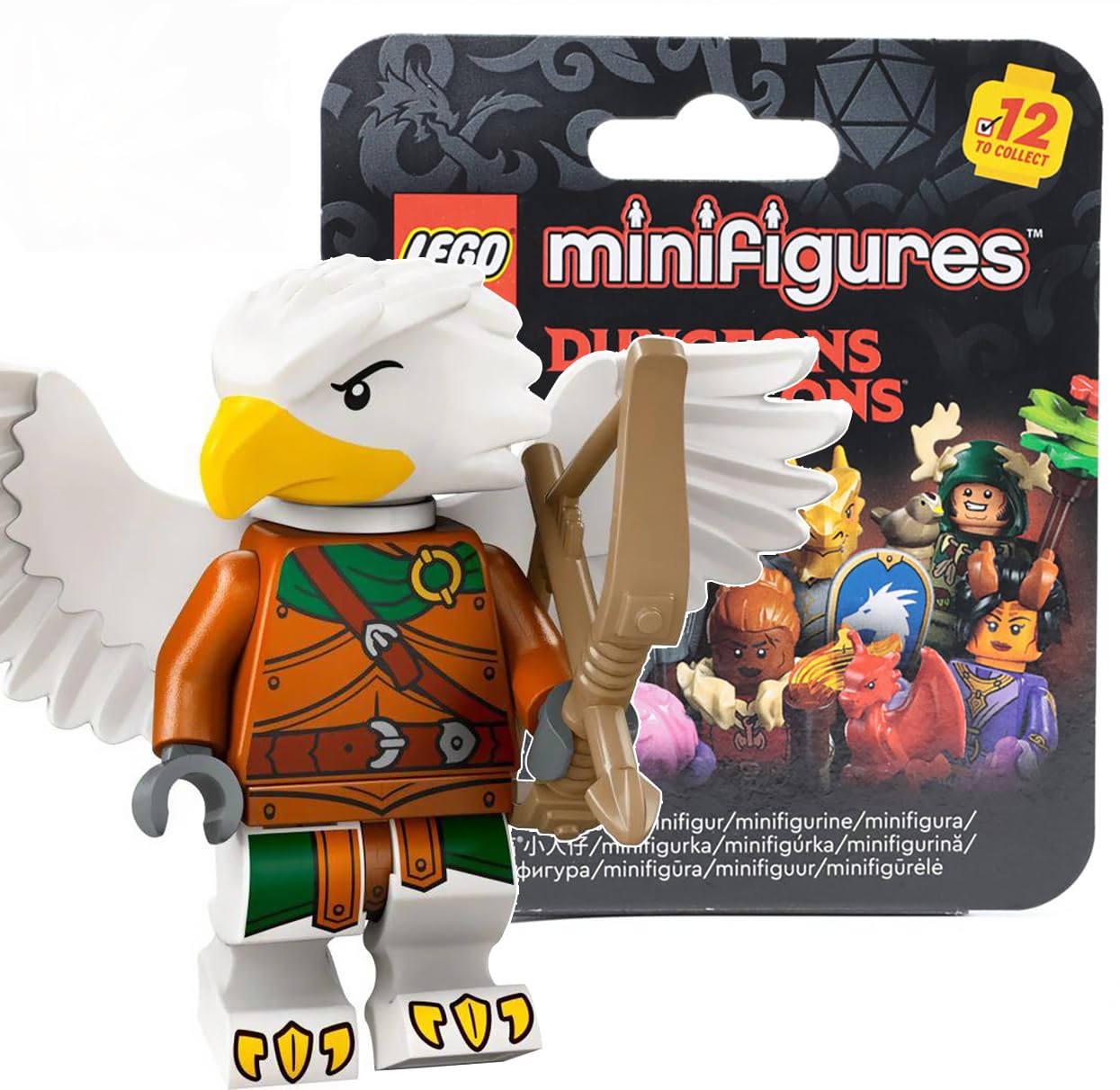 

LEGO Minifigure Dungeons Dragons Aarakocra Ranger Aarakocra Ranger & [71047-6]