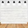 Wood Backdrop for Food Baby Portrait Photography Backdrops White Brown Wooden Board Plank Background for Party Decor Custom