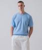 Yaichi Essential Crewneck Knit - Sky Blue