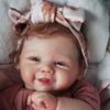 19Inch 3D Painted Skin Reborn Dolls Soft Vinyl Touch Feel Dolls