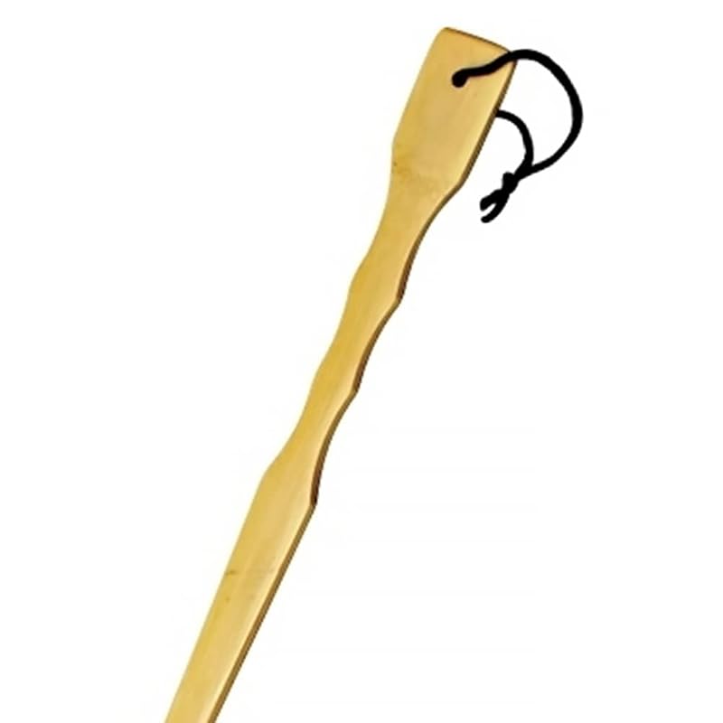 Alphax Bamboo Back Scratcher, 43.5cm, Carbonized Bamboo, 902195