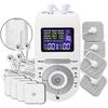 Two-channel  12-mode Muscle Stimulator with 4 Electrode Pads