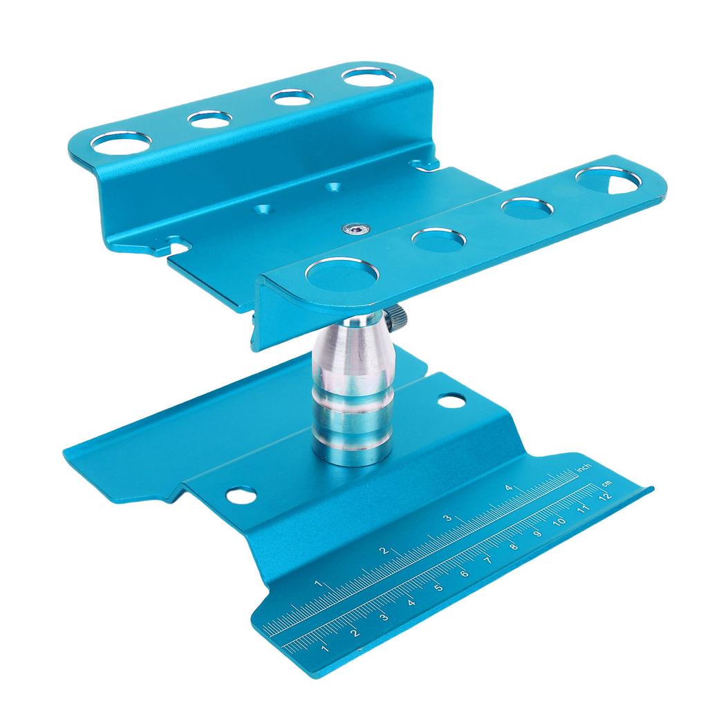 RC Car Work Stand for 1 10 1 8 360 Degree Rotatable Maintenance Workstation Repair Table Blue