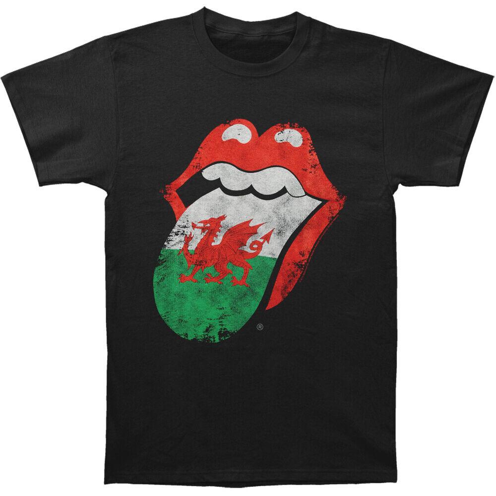 

Футболка унисекс с валлийским языком Rolling Stones S