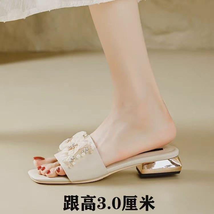 Stylish Minimalist Single-strap Sliding Sandals Solid Color Women's Slippers 2025 Summer New Outdoor Casual Opentoe