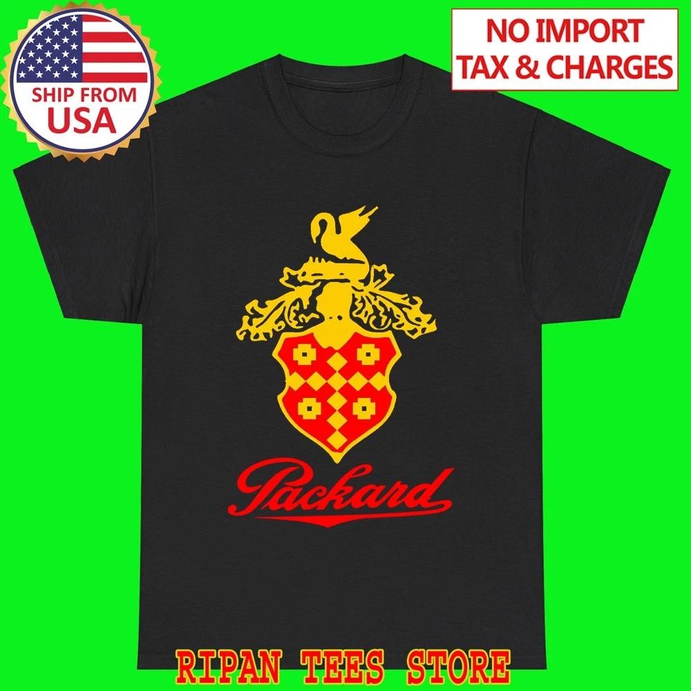 

Packard Automobiles Antiques Classic Black T-Shirt Tee Top Unisex S