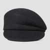Fashion Stylish Ladies Daily Use Party Business 100% Wool Thermal Warm Black Bowler Hat