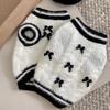 Knit Dog Clothes Teddy Winter Warm Pullover Cute Bichon  Sweater Small Dog Maltese Two-Legged Clothes XS-XL