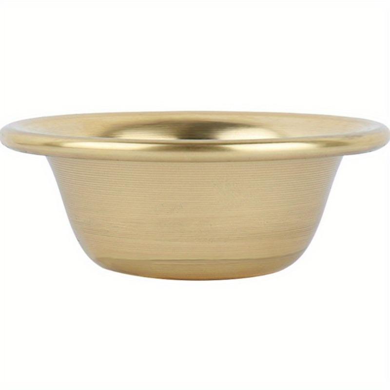 1 Stück 7cm Reines Kupfer Trinkschale Messing Klein Glückverheißend Tibetisch Heilig Kreativ Wasserbecher Tee Golden Haus Dekoration Buddhistisch