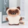 FUGG ALLEY CATS Fluffy Dangle Collectibles Fuggler Real Hairless Cat Siamese Cat Orange kitten Teeth Fiend Plushie Collectibles Token