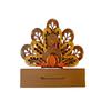 Thanksgiving Wooden Turkey Decoration Ornament